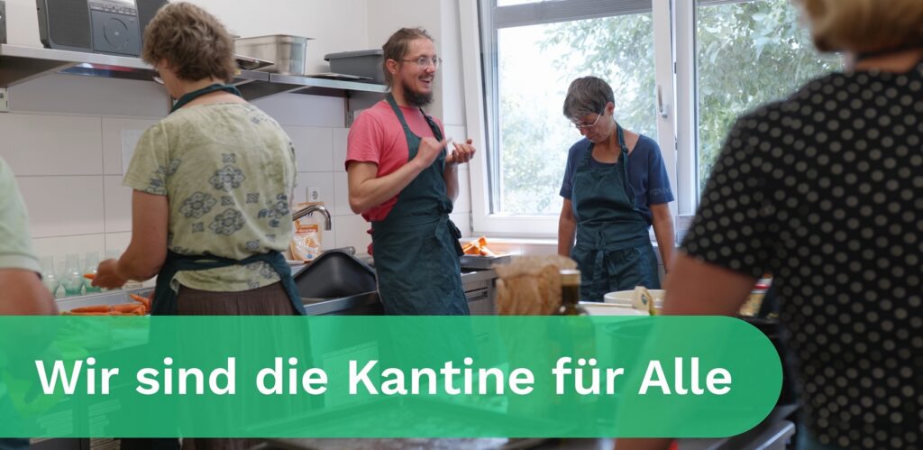 Zukunfts-Talk in der Kantine
