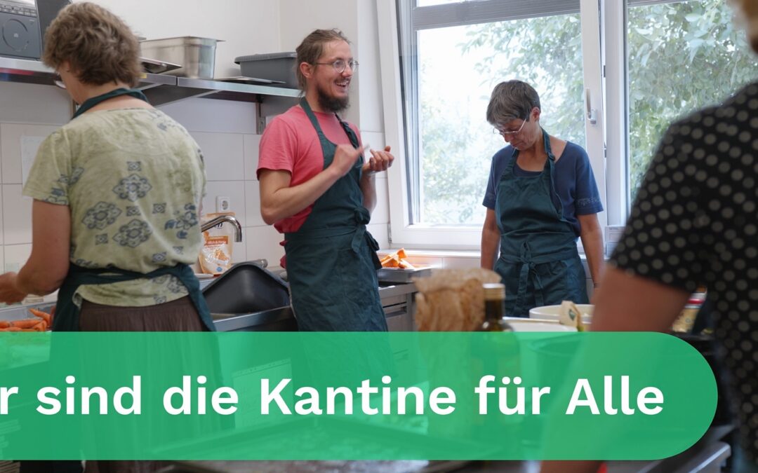 Zukunfts-Talk in der Kantine